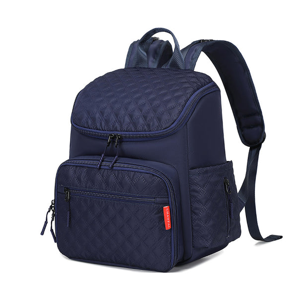 Mochila de fraldas  (azul）