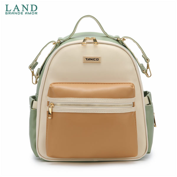 Modelo LAND TANCO Bolsa Mochila Maternity saco de fraldas (Verde)