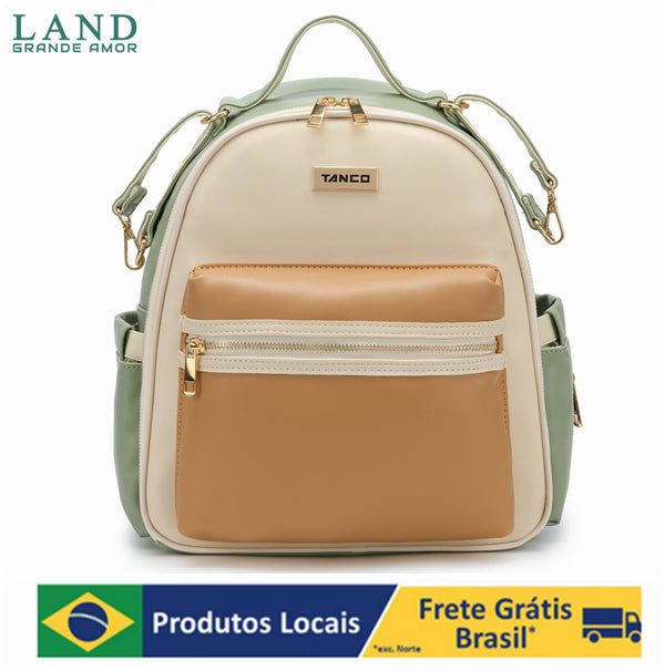 LAND GRANDE AMOR Bolsa Mochila Maternity saco de fraldas (Verde)