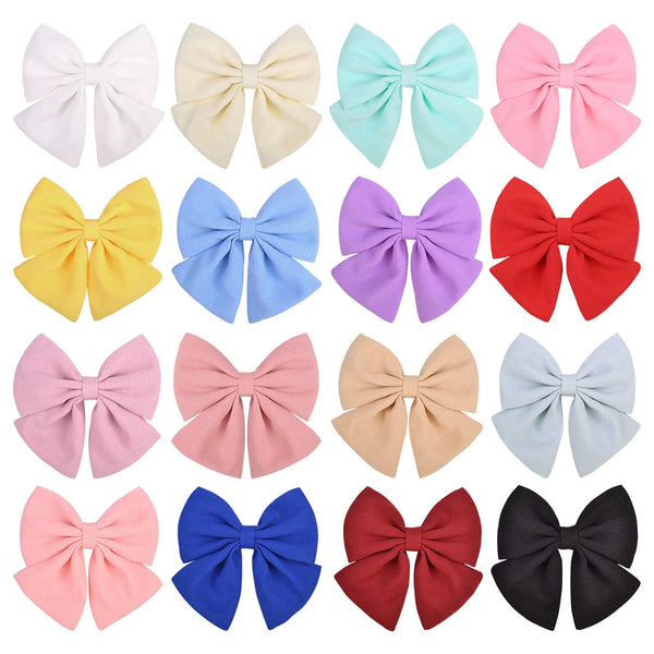 Girls Kids Bow Hairpins Barrettes 20pcs/lot YL396