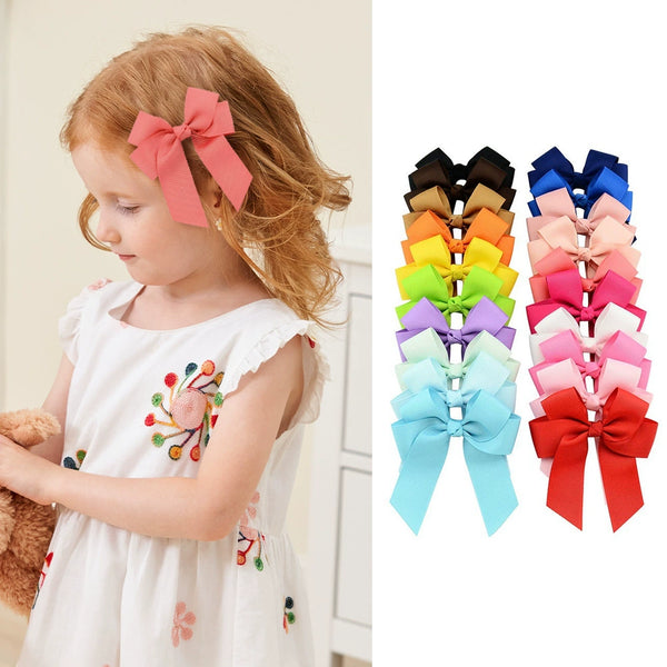 Baby Girls Bow Hairpins Barrette 50pcs/lot YL167
