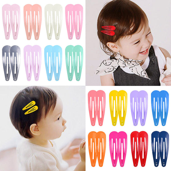 Kids Girls Safety Simple Cute BB Clips 200pcs/lot YL184