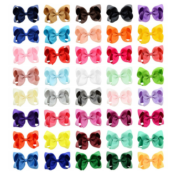 Baby Bow Hairpin Clips Girls  Bowknot Barrette 40pcs/lot YL612